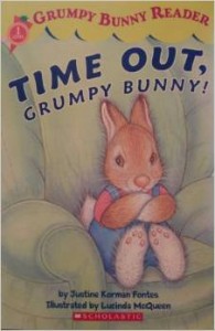 time out, grumpy bunny